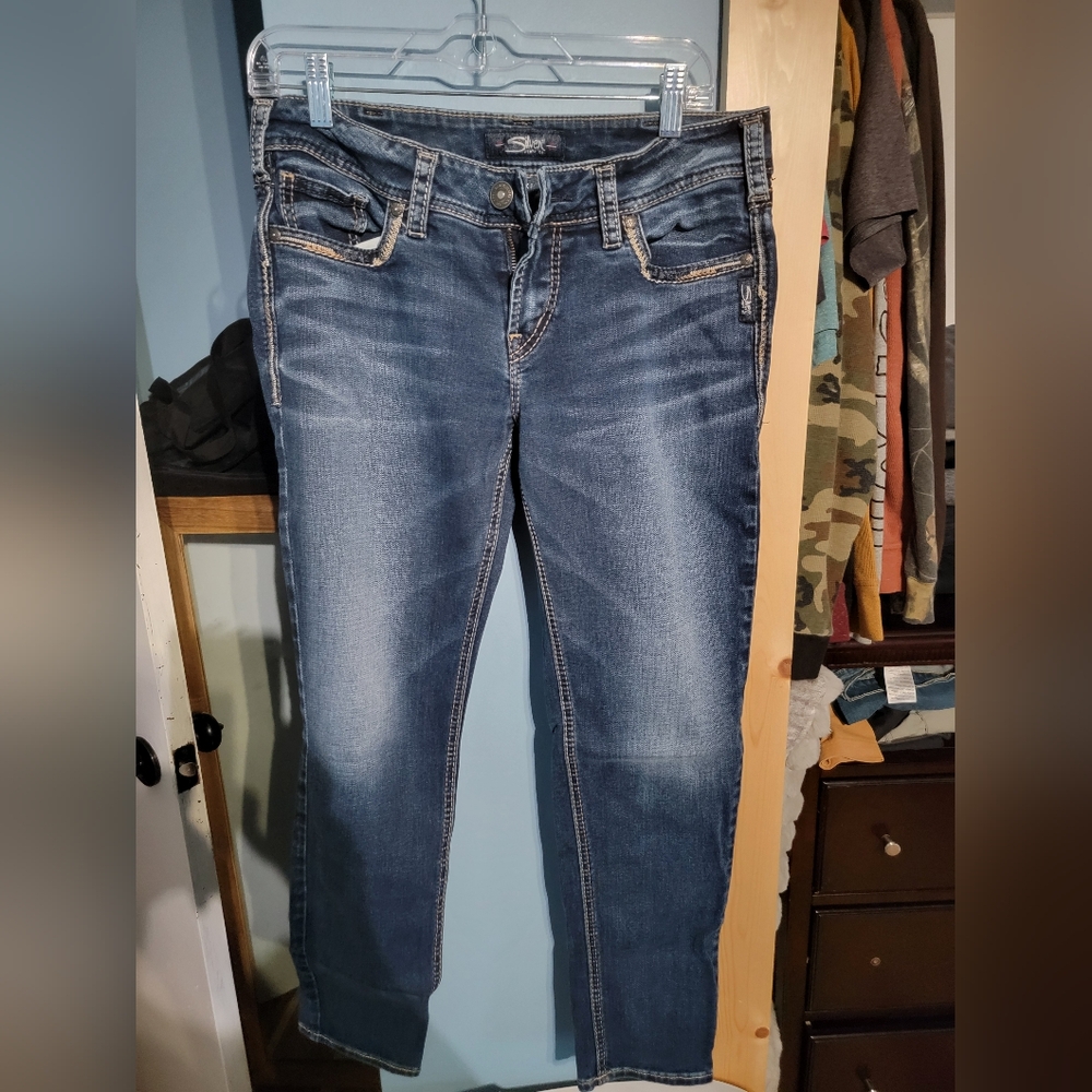 Silver jeans